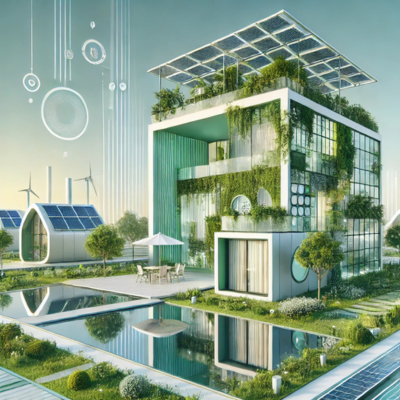 Tendências da Arquitetura em 2025: Sustentabilidade, Tecnologia e Humanização